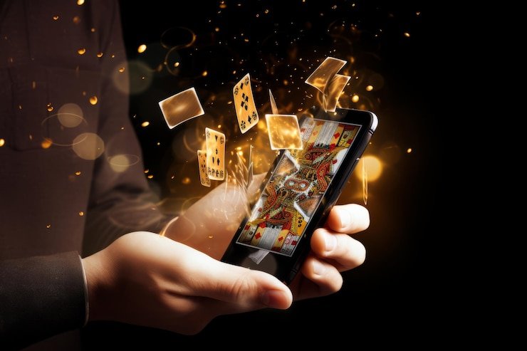 Mobile phone screen showing Dragon Fishing controls: firepower slider, aim indicator, and round timer